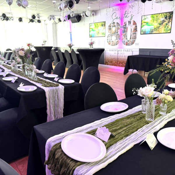 birthday retirement celebration communion memorial dinner private events space queens